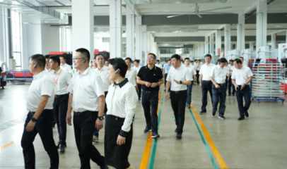 紹興市政府調(diào)研團點贊金帝“未來工廠”項目，樹立薯類銷售行業(yè)新標桿